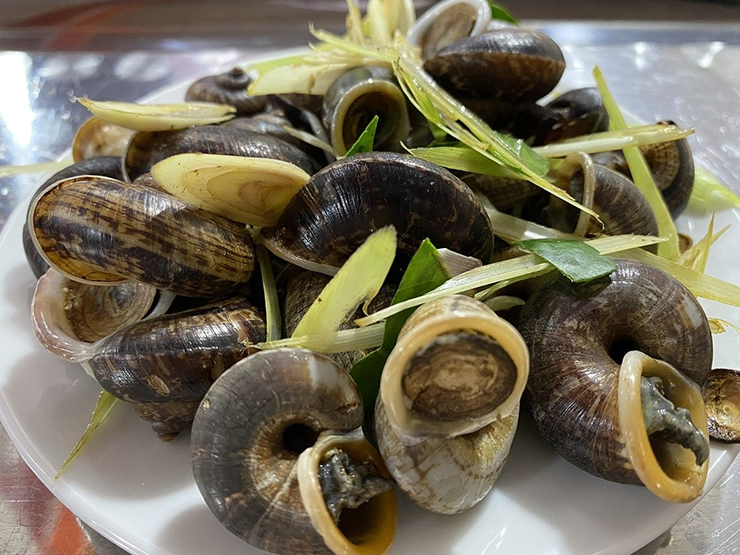 Người bản địa quan niệm: ăn ốc thì nhất định phải ăn cả ruột, nếu bỏ đi tức là phung phí lộc rừng.
