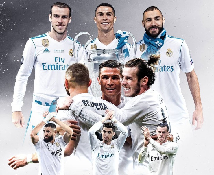 "B-B-C" (Benzema - Bale - C.Ronaldo) tạo nên giai đoạn vàng son cho&nbsp;Real Madrid