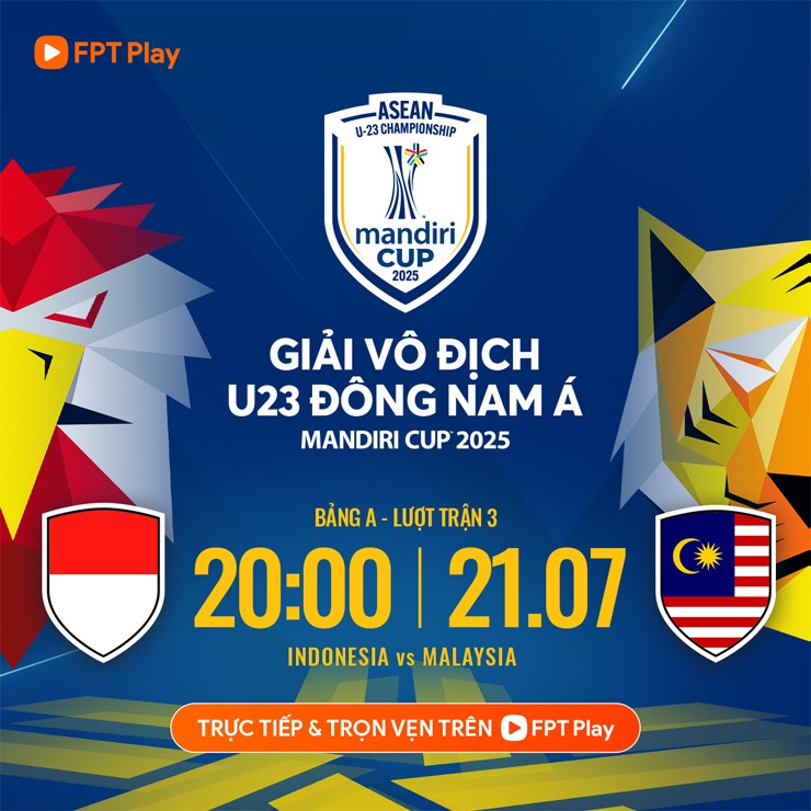 Trực tiếp bóng đá U23 Indonesia - U23 Malaysia: Tranh tài đỉnh cao, nỗ lực giành vé (U23 Đông Nam Á) - 1