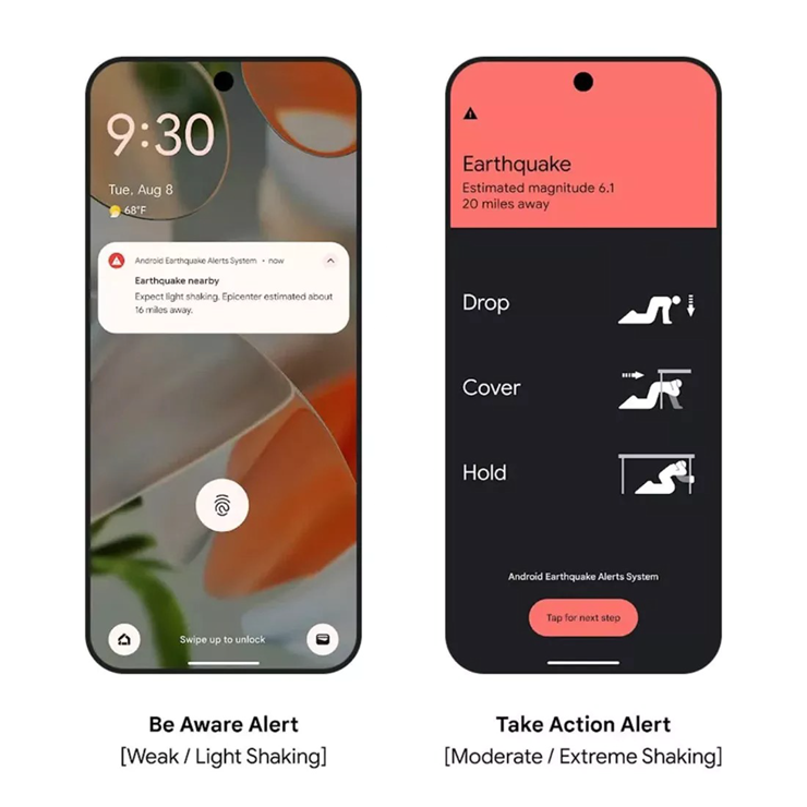 Google tận dụng thiết bị Android để làm "trạm trắc địa di động", mở ra mạng lưới dự báo động đất phủ khắp toàn cầu.