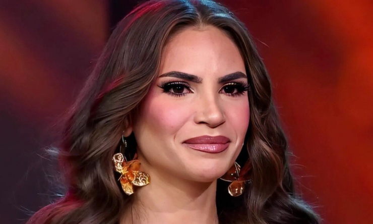 Skarxi Marte dừng chân sớm ở Miss Universe Latina 2025.