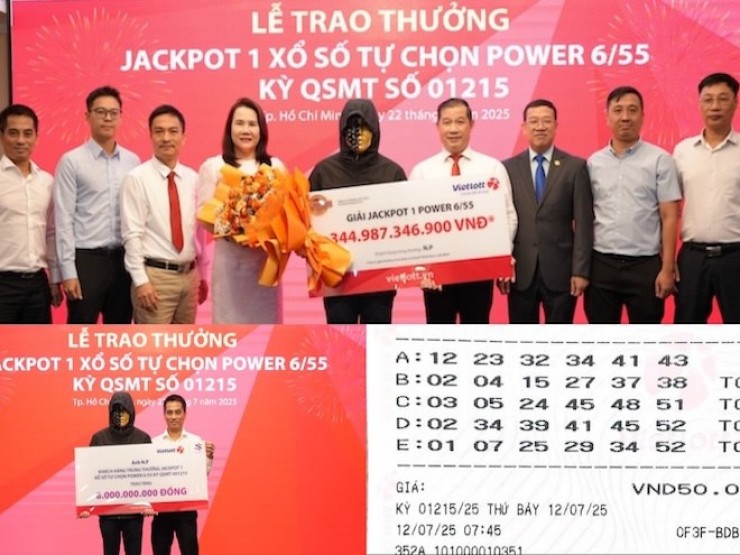 Người trúng giải xổ số điện toán hơn 344 tỷ đồng "thấy run, không ăn nổi cơm"