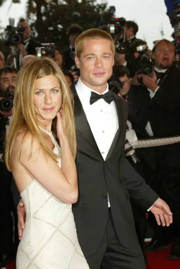 Brad Pitt và Jennifer Aniston. Ảnh: Wire