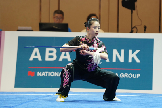 Dương Thúy Vi là gương mặt được kỳ vọng tại World Games 2025 (Ảnh: NGỌC LINH)