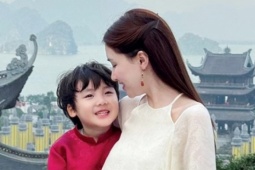 Con trai Hòa Minzy -  " Soái ca "  tương lai có gần 2 triệu người si mê, cực kỳ hiểu chuyện và tình cảm
