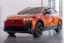 Cận cảnh mẫu xe điện hoàn toàn mới của hãng Subaru vừa ra mắt