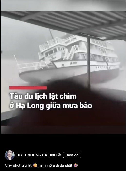 Câu view bất chấp từ vụ lật tàu Vịnh Xanh 58 - 5