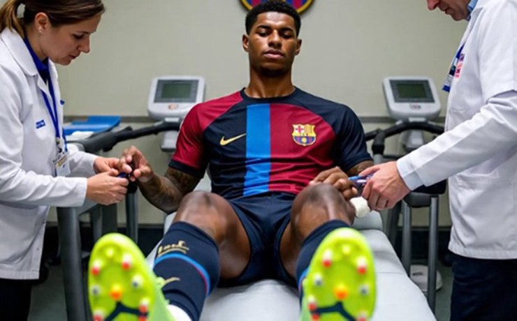 Rashford đã chính thức thi đấu&nbsp;tại Barcelona