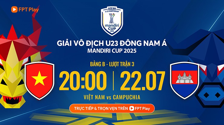 Trực tiếp bóng đá U23 Việt Nam - U23 Campuchia: Quyết thắng giành ngôi đầu (U23 Đông Nam Á) - 1