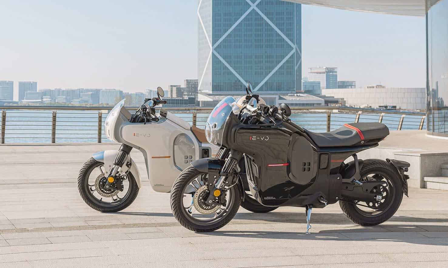Honda E-VO mang phong cách café-racer
