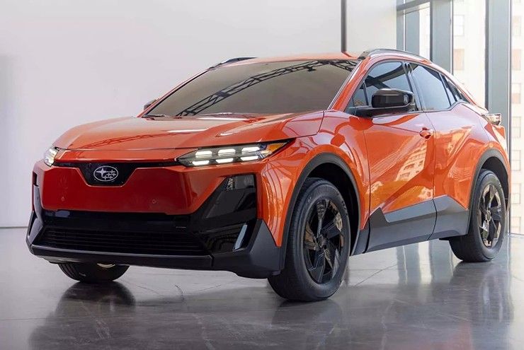 Cận cảnh mẫu xe điện hoàn toàn mới của hãng Subaru vừa ra mắt