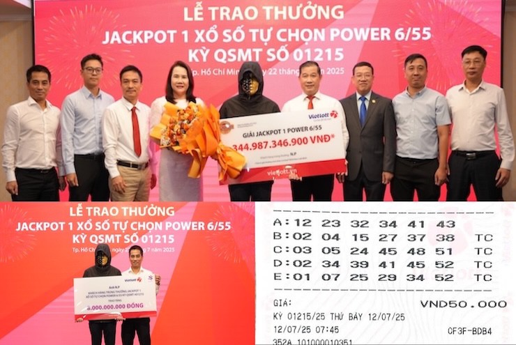Người trúng giải xổ số điện toán hơn 344 tỷ đồng "thấy run, không ăn nổi cơm"
