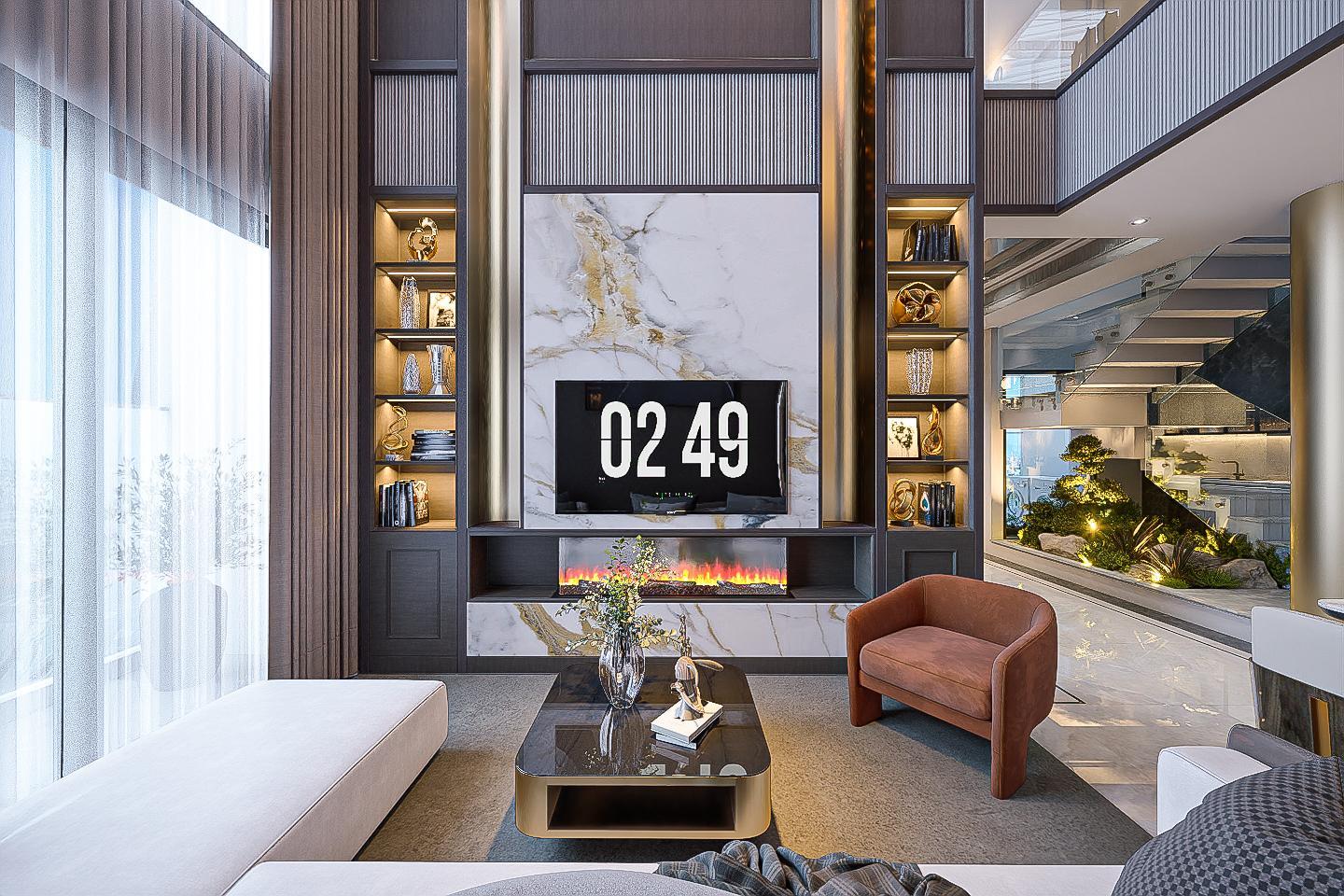 Thiết kế nội thất hiện đại và sang trọng tại các căn hộ The Zenith Hải Phòng