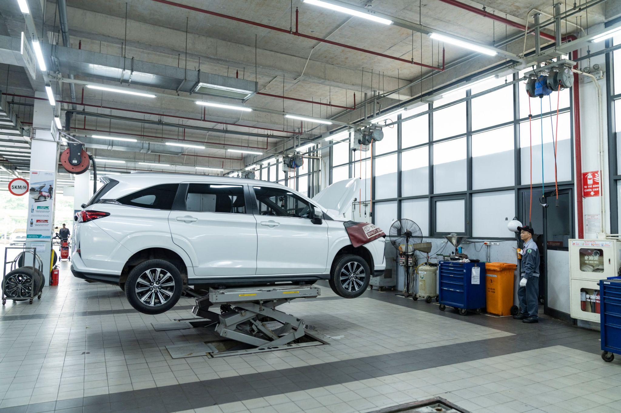 Mốc bảo dưỡng nhỏ của Veloz Cross chưa đến 600.000 đồng - mức giá phải chăng
