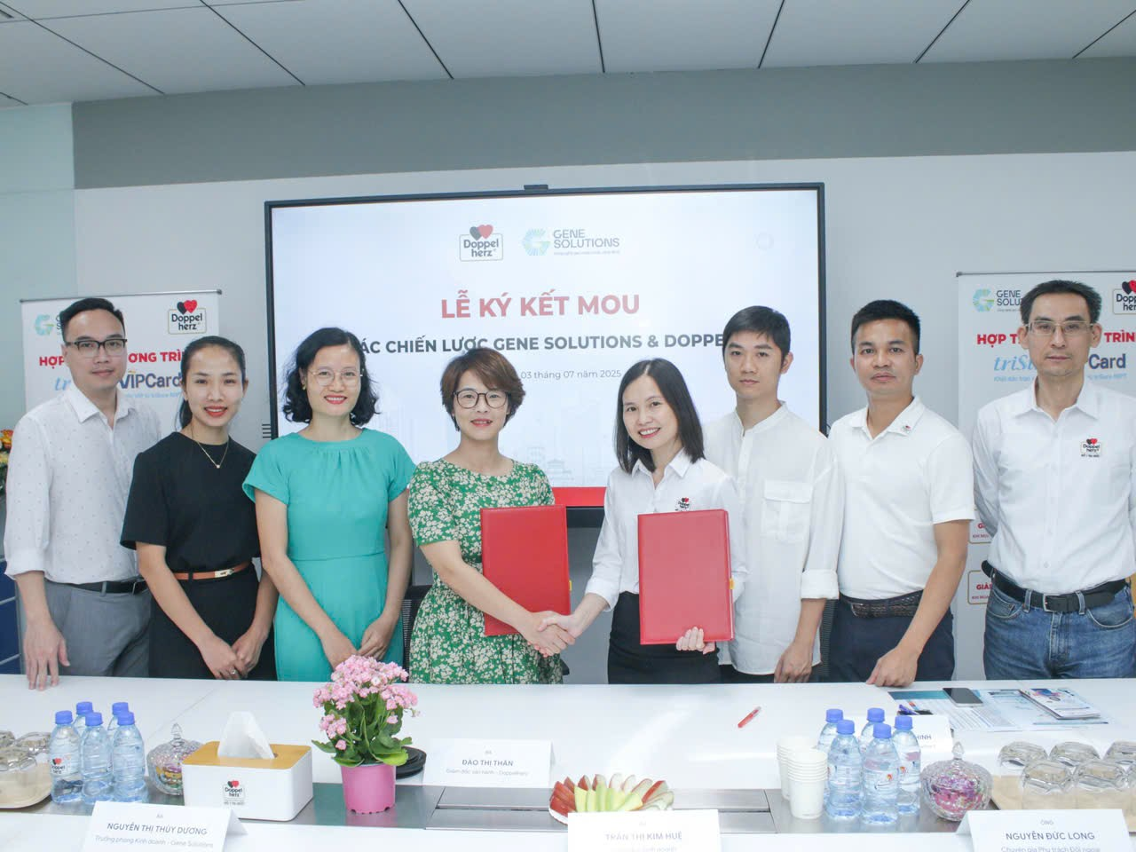 Doppelherz và Gene Solutions ký kết hợp tác chiến lược cùng nhau chăm sóc sức khỏe mẹ bầu