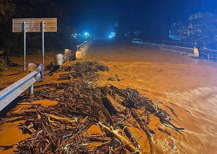 Người dân Nghệ An trắng đêm chạy lũ - 1