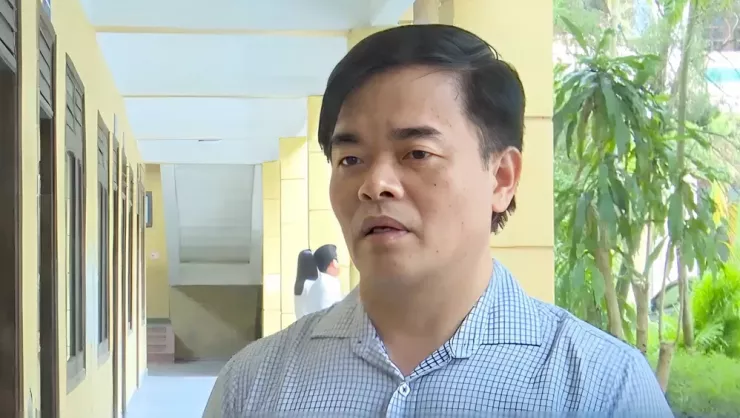 Ông Nguyễn Trường Thành, Chi cục trưởng Chi cục Thủy lợi, Chánh văn phòng Ban Chỉ huy Chỉ huy phòng, chống thiên tai - Tìm kiếm cứu nạn và Phòng thủ dân sự tỉnh Nghệ An. Ảnh: ĐẮC LAM