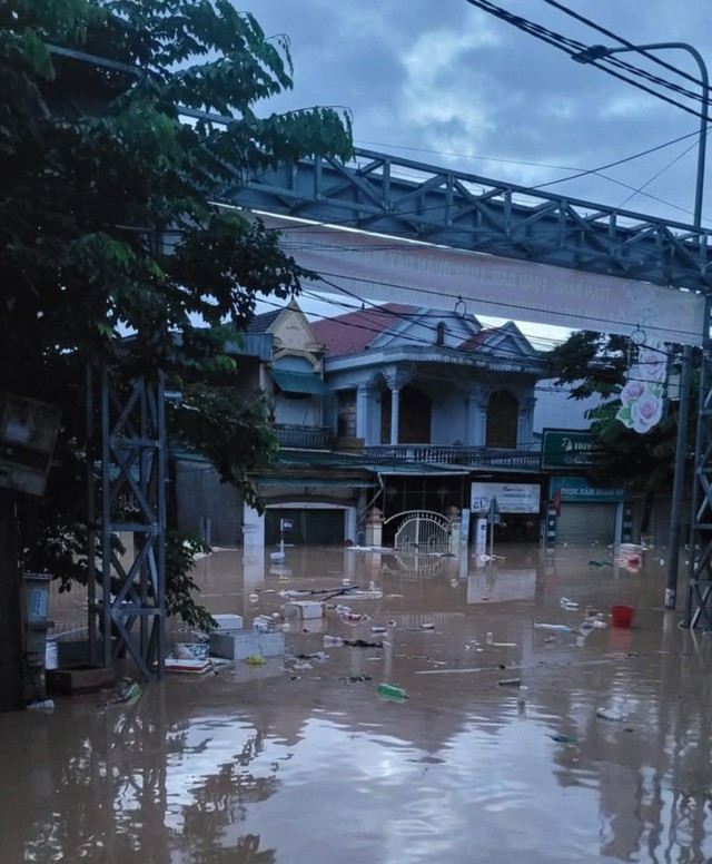 Hình ảnh Tương Dương ghi nhận vào sáng 23/7.