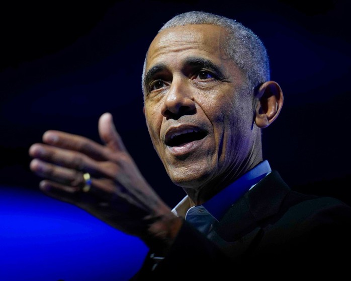 Cựu Tổng thống Mỹ Barack Obama. Ảnh: AP