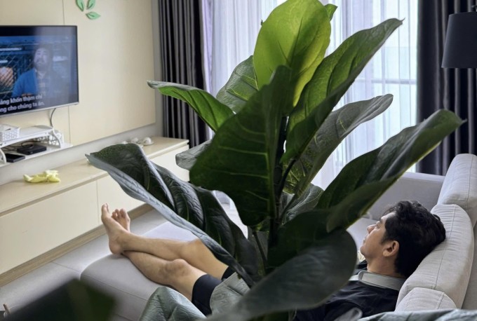 Huỳnh Anh Tuấn dưỡng bệnh tại TP HCM.