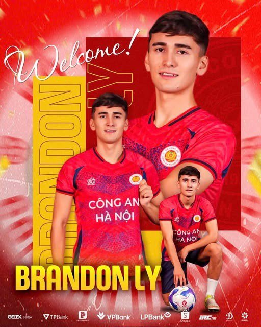 Brandon Ly chính thức gia nhập CLB Công an Hà Nội