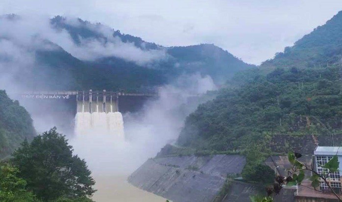 Do ảnh hưởng của cơn bão số 3, trên lưu vực hồ chứa của Nhà máy Thủy điện Bản Vẽ (Nghệ An) đã xuất hiện trận lũ đặc biệt lớn.
