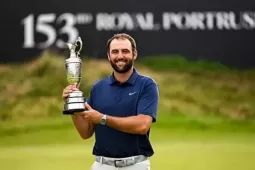 Vô địch The Open, Scottie Scheffler cán mốc 90 triệu USD tiền thưởng trên PGA Tour