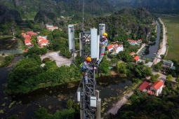 Mạng 5G Mobi, Vina, Viettel tiếp cận 14 triệu thuê bao, hướng tới 55.000 trạm BTS