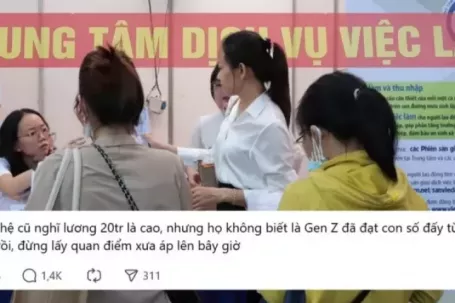 Ồn ào "lương 20 triệu" giữa Gen Z và thế hệ trước: Người trẻ đang theo đuổi điều gì?