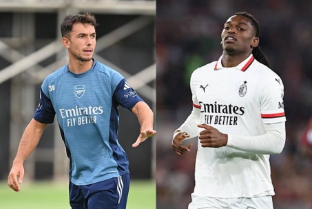 Trực tiếp bóng đá Arsenal - AC Milan: Suýt có thêm bàn thắng (Giao hữu) (Hết giờ)