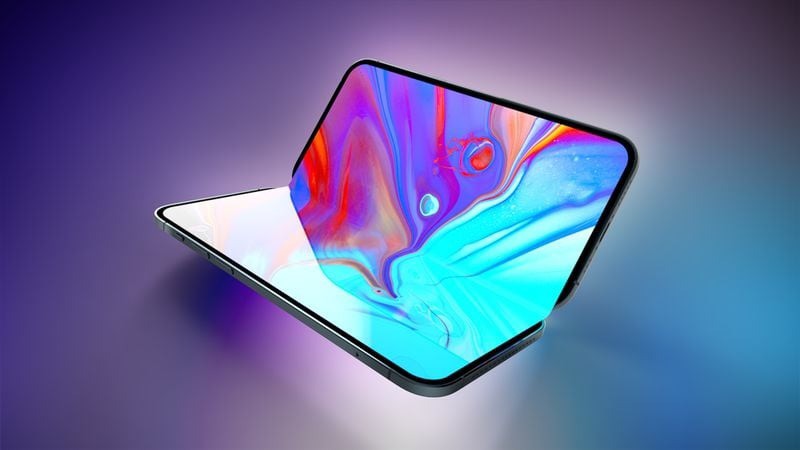 iPhone gập sẽ có màn hình bên trong 7,8 inch và màn hình ngoài 5,5 inch.