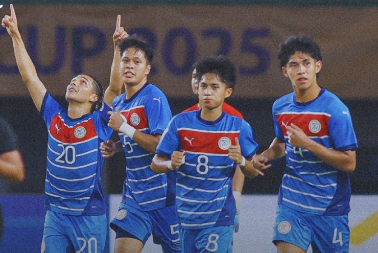 U23 Philippines chơi rất thành thạo đòn "phòng ngự chặt, phản công nhanh"