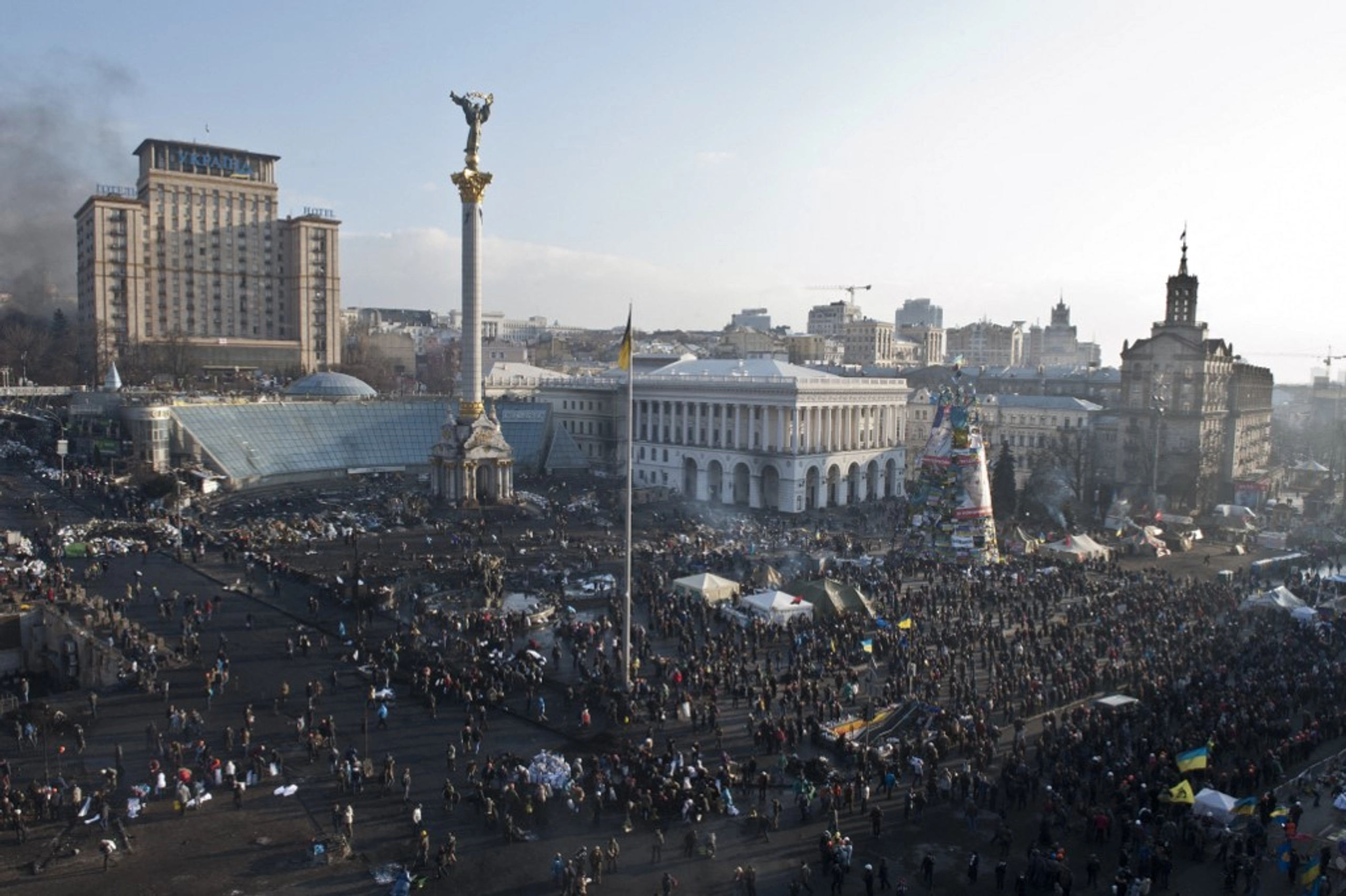 Chính biến&nbsp;Maidan ở Ukraine năm 2014 đánh dấu sự thành lập của các cơ quan chống tham nhũng độc lập. Ảnh: Getty Images.