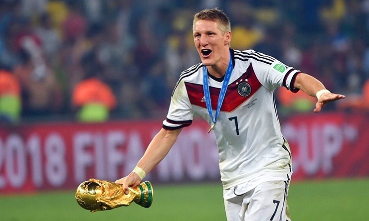 Schweinsteiger là nhân tố không thể thiếu&nbsp;trong đội hình tuyển Đức vô địch World Cup 2014