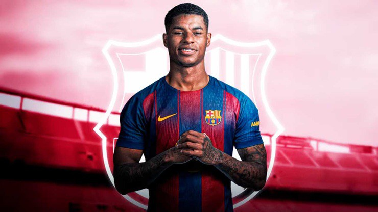 Rashford đã đặt bút ký vào bản hợp đồng gia nhập Barcelona theo dạng cho mượn từ MU