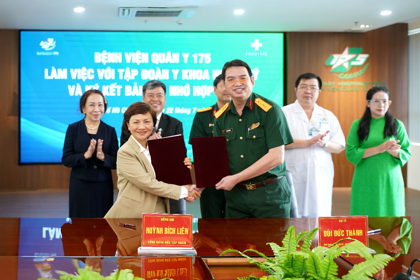 Tập đoàn y khoa Hoàn Mỹ và Bệnh viện Quân Y 175 ký kết hợp tác