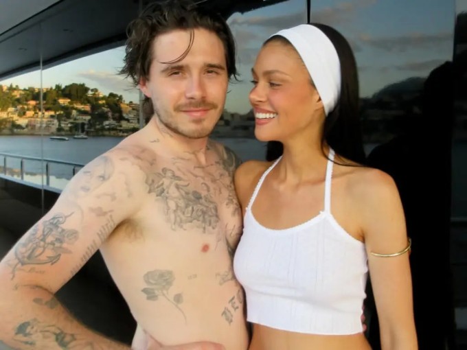 Vợ chồng Brooklyn Beckham vừa trải qua kỳ nghỉ hè lãng mạn. Ảnh: Instagram Nicola Peltz