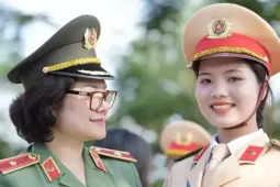 Nữ học viên An ninh nhân dân hai lần tham gia diễu binh cấp quốc gia