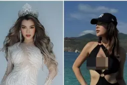 Hoa hậu Chuyển giới Việt Nam Trân Đài ăn mặc táo bạo