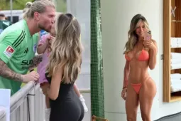 Cô vợ nóng bỏng của thủ thành người Đức Loris Karius