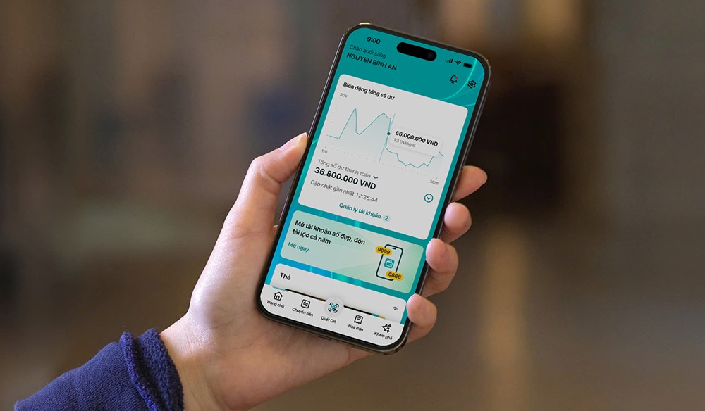 Ứng dụng ngân hàng số ABBANK thế hệ mới hướng đến trải nghiệm nhanh chóng, tối ưu cho đa dạng khách hàng: Cá nhân, Hộ kinh doanh, Gia đình hiện đại