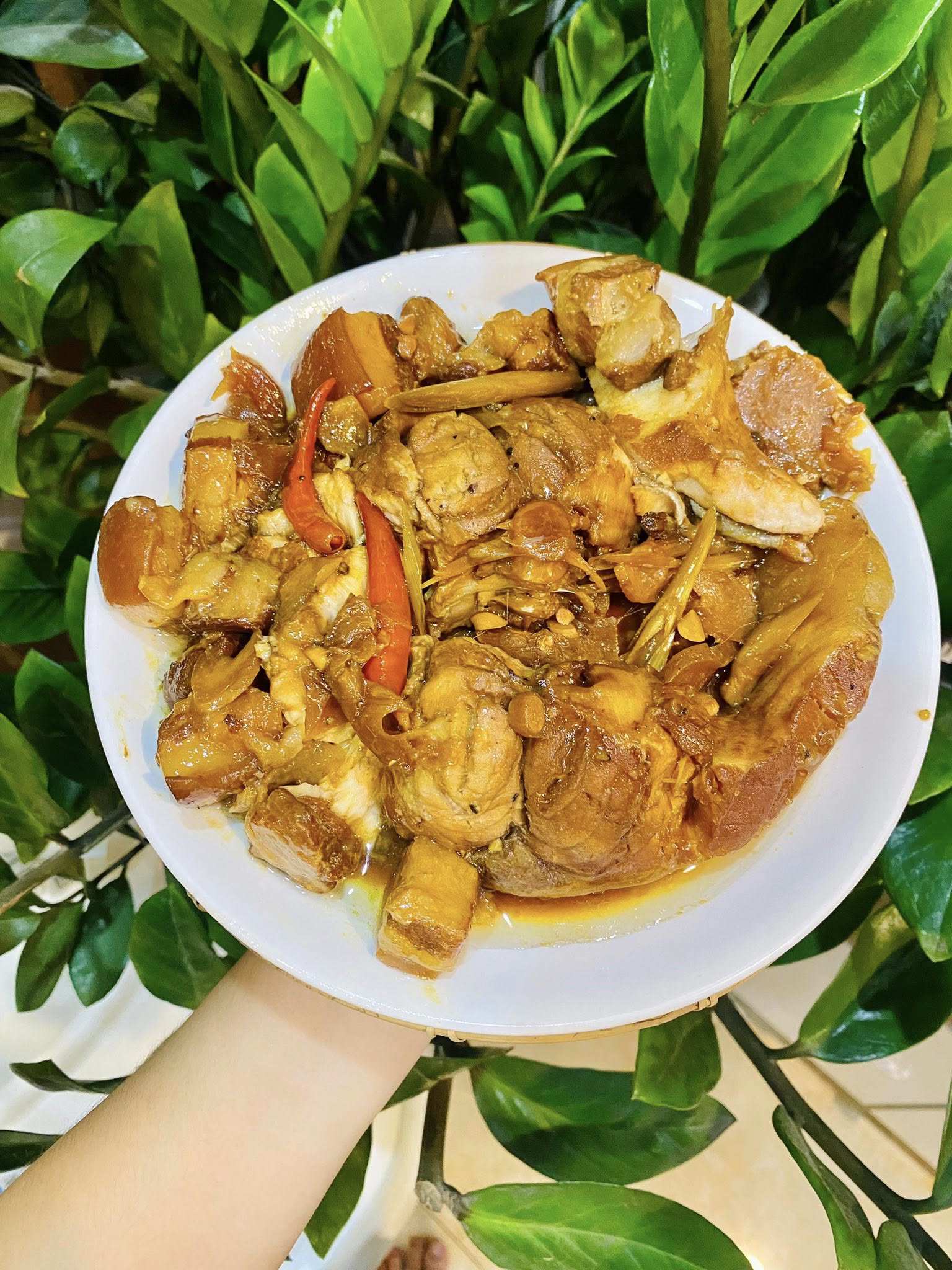 Thành phẩm cá chín mềm, thịt thơm ngon trọn vị.