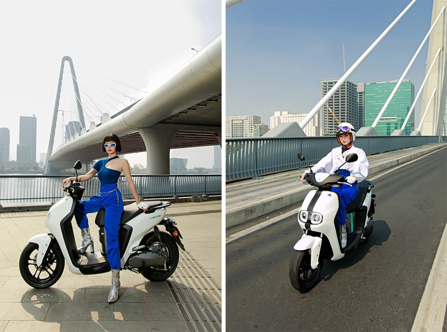Xe có hai chế độ lái STD và ECO
