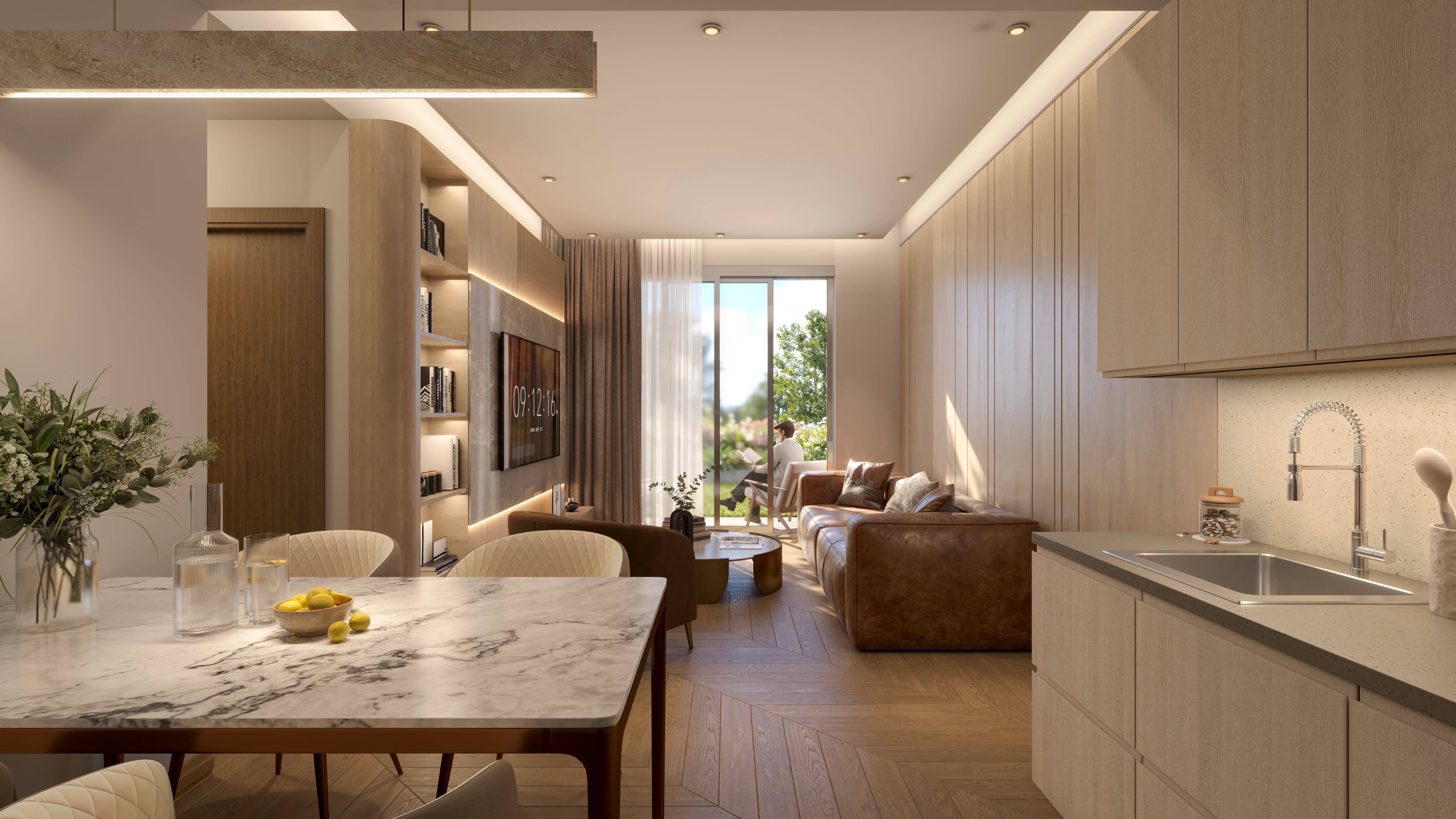 Phối cảnh thiết kế căn hộ dự án Eco Riverside