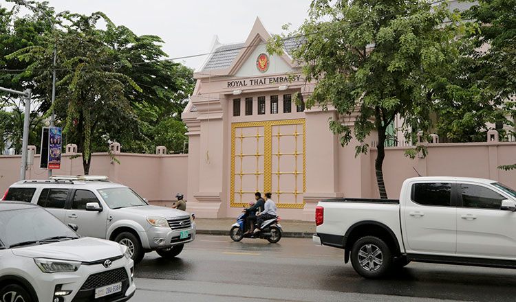 Đại sứ quán Thái Lan ở Campuchia. Ảnh: Khmer Times