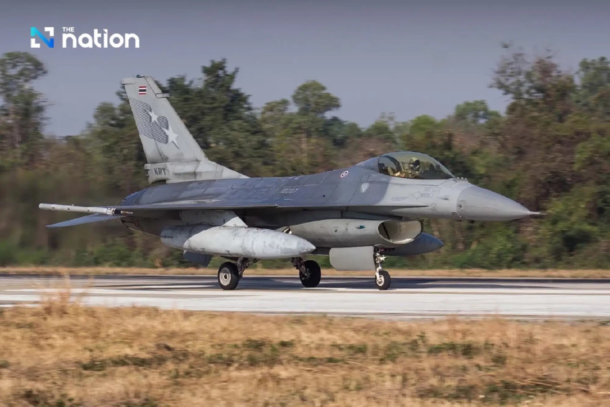 Tiêm kích F-16 của Thái Lan (ảnh: Nation Thailand)