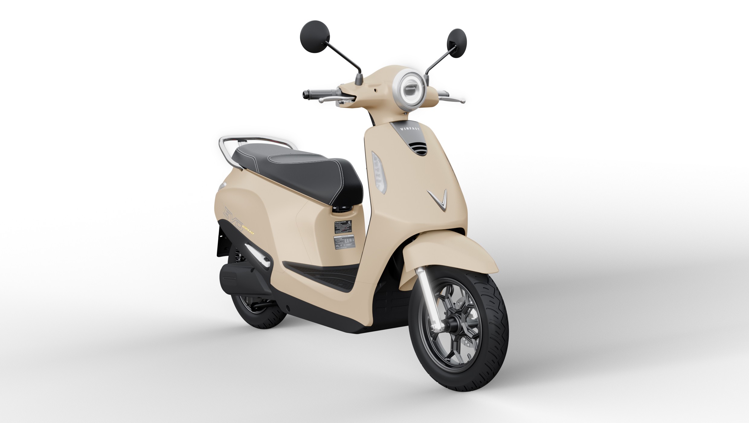 VinFast ra mắt xe máy điện Evo Grand với 2 pin có thể tháo rời,đi được tới 262 km/lần sạc - 4