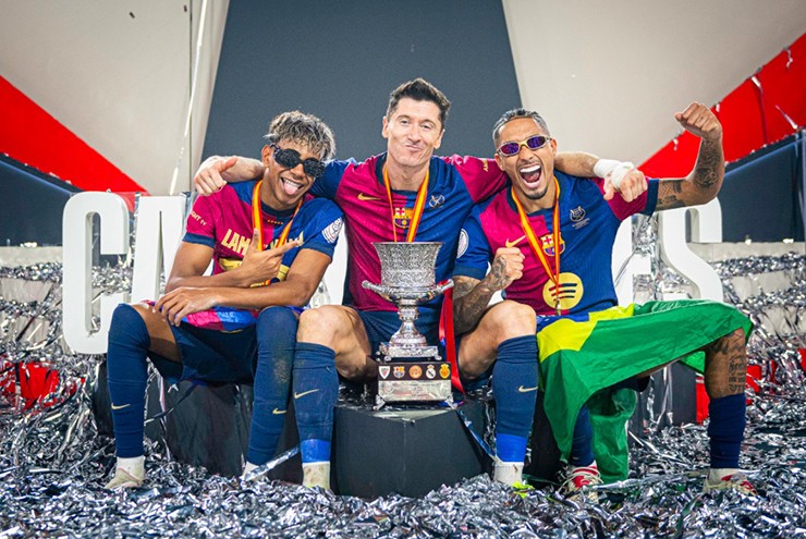 Yamal, Lewandowski, Raphinha gieo ác mộng cho Real, kế tục bộ 3 M-S-N huyền thoại