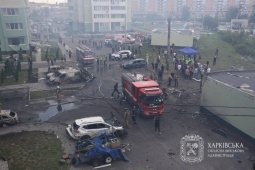 Ukraine nêu điểm khác lạ và sức tàn phá của bom lượn dẫn đường Nga mới sử dụng tập kích Kharkiv
