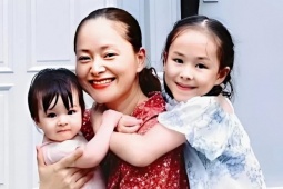 Cuộc sống của Lan Phương bên hai con gái lai Tây